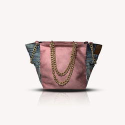 Pink Suede Bag