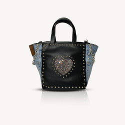 HEART BAG - MULTICOLOR GLITTER